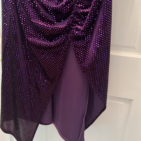 Zara purple long sleeve dress - Picture 5 of 8